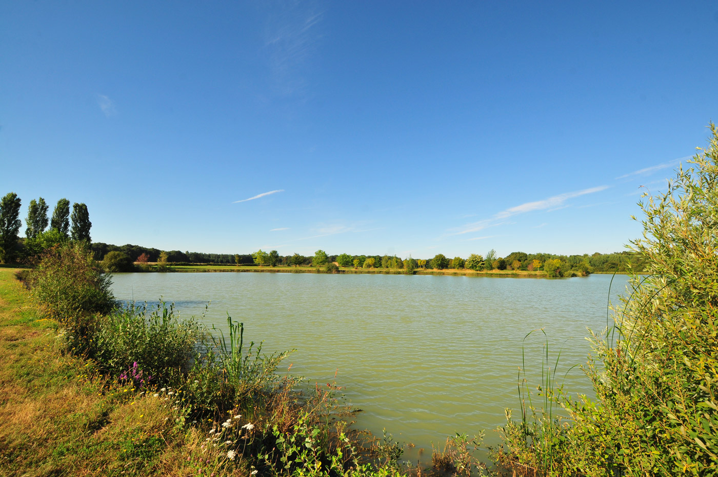 Etang communal salle des fêtes de villeneuve la dondagre